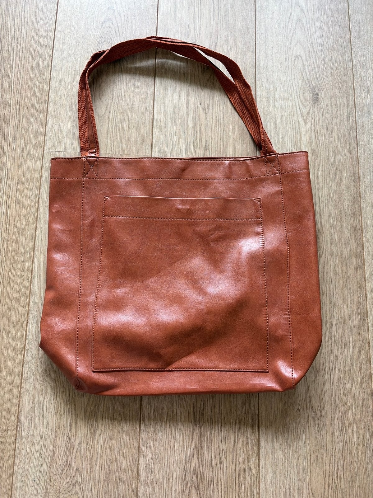 Bruine Shopper Tas - Ruim en Stijlvol, Ophalen of Verzenden, Nieuw, Bruin, Shopper