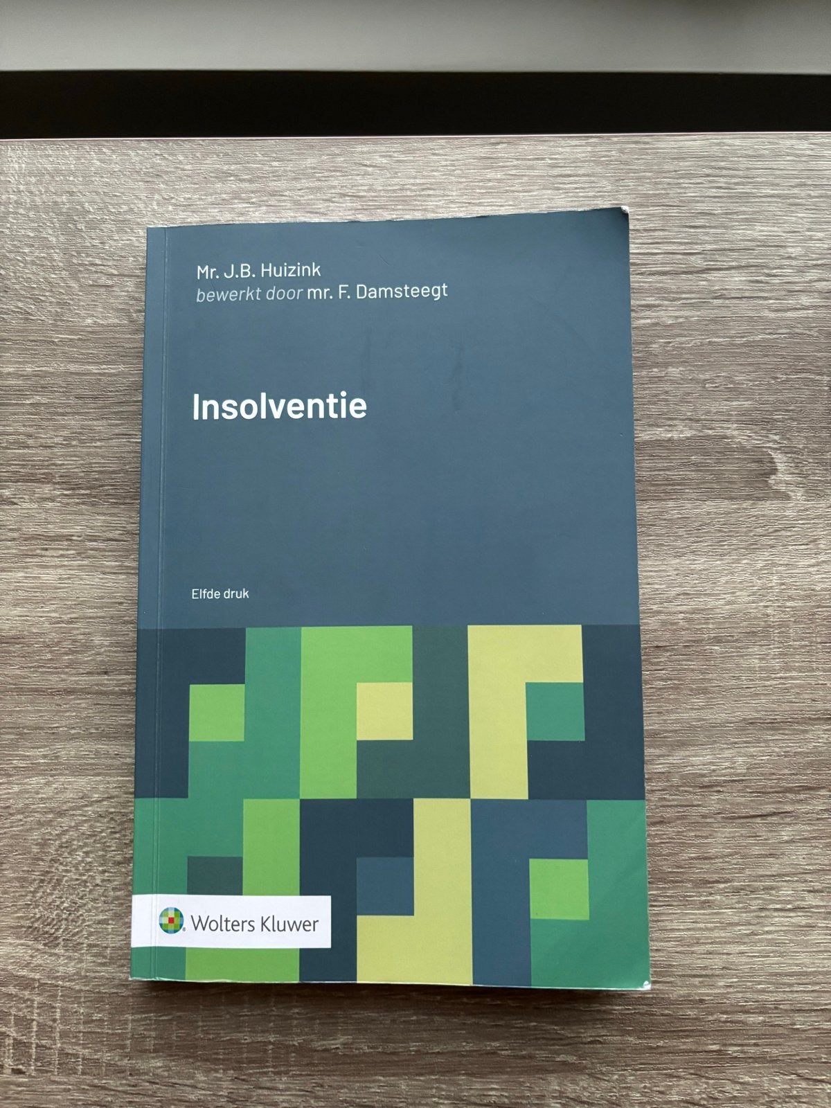 Insolventie - Mr. J.B. Huizink - Elfde druk, Ophalen of Verzenden, Gamma, Gelezen, WO