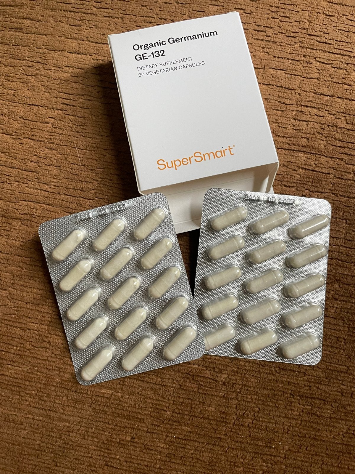 Supersmart Organic Germanium GE-132 - Ongeopend doosje, Ophalen of Verzenden, Nieuw, Poeder of Drank