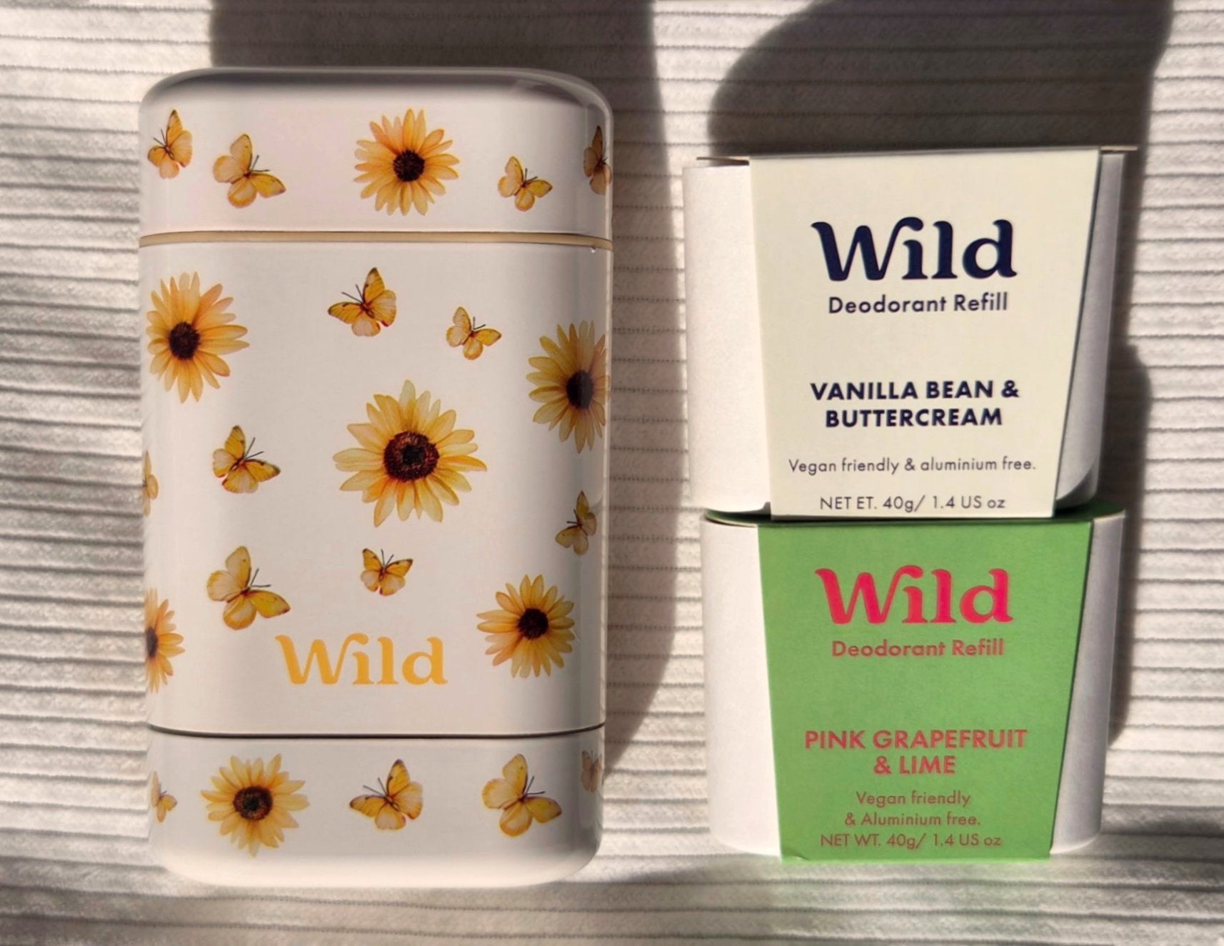 Wild Deodorant Case Refill Set, Verzenden, Nieuw, Deodorant of Bodyspray