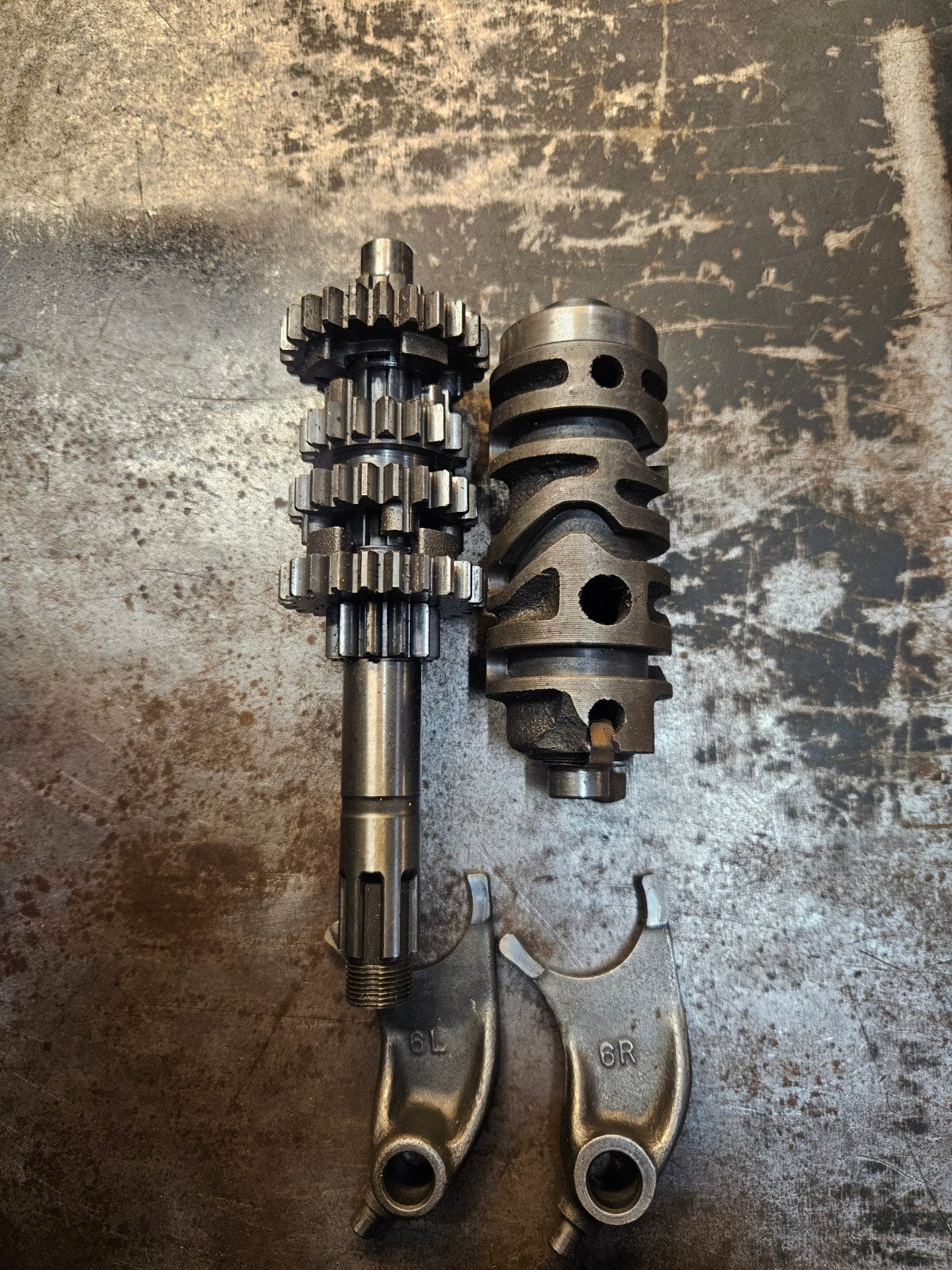 Honda Mt Mb Mtx Mbx 6 bak delen., Ophalen of Verzenden, Gebruikt, Blok, Honda MT MB MTX MBX 50 80