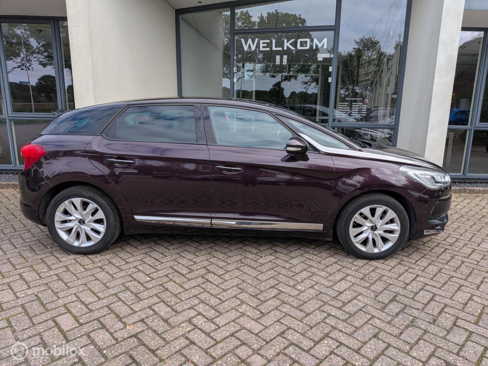 Ds 5 1.6 THP Chic AUT. 2016 Clima|Cruise|Navi|LED|Leder!, Auto's, 1404 kg, 165 pk, 1598 cc, 750 kg