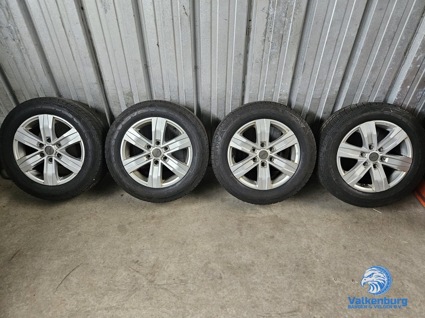 7mm! Mercedes Sprinter B907 B910 B906 17 inch velgen TPMS 6x, -, -, Banden en Velgen, 17 inch
