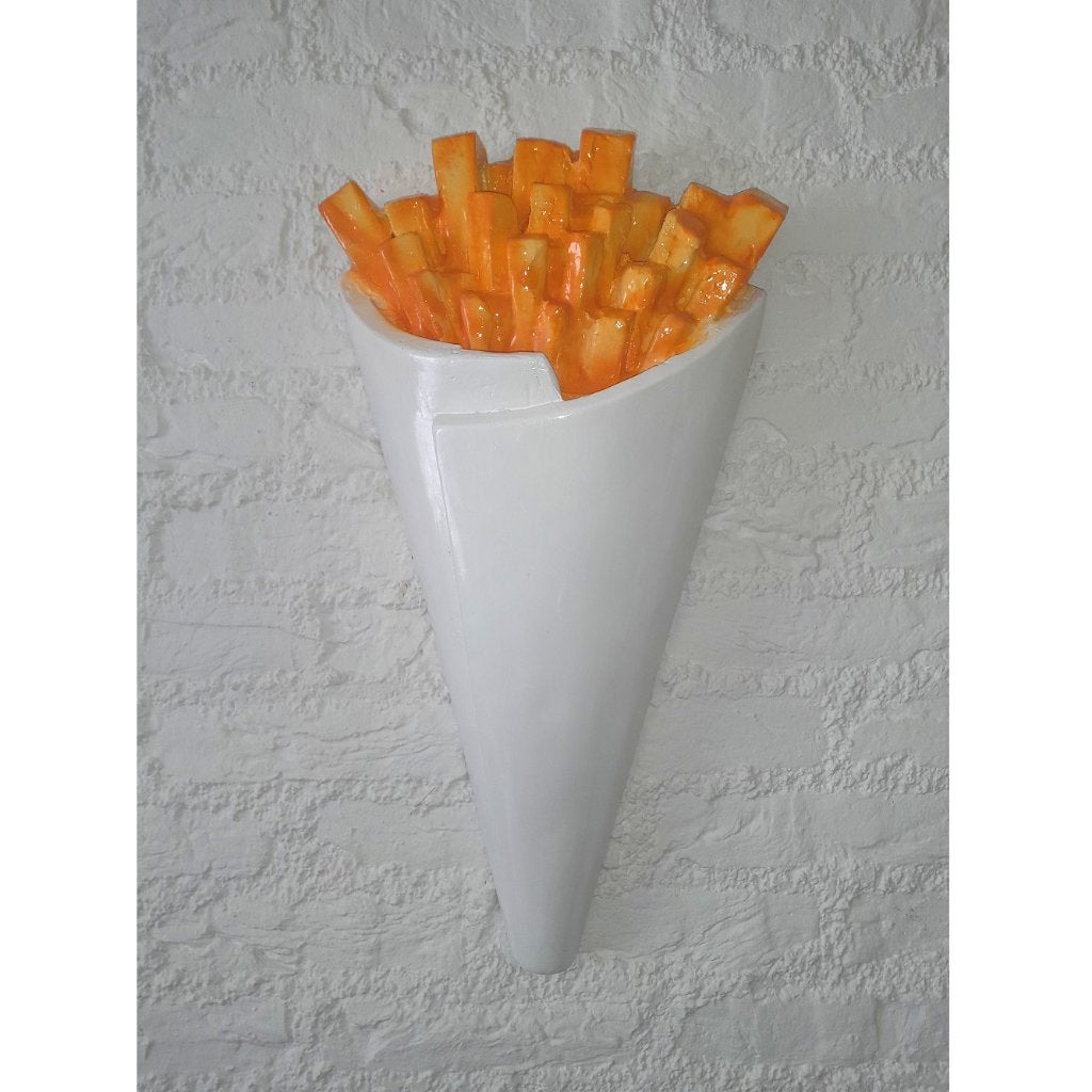Patatzak Hangend Half – 50 cm Hoogte Platte uitvoering, Verzamelen, Merken en Reclamevoorwerpen, Ophalen, HorecaBeelden, Overige typen