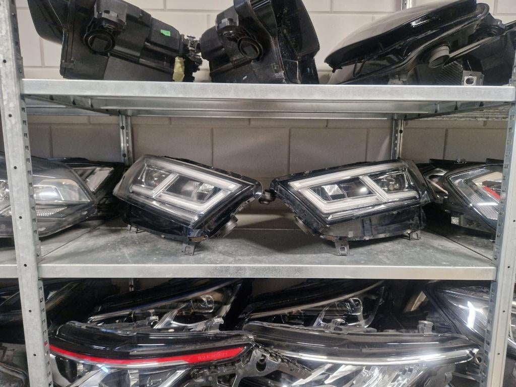 Audi Q5 SQ5 80A matrix beam LED koplampen, Auto-onderdelen, Ophalen of Verzenden, Gebruikt, Audi