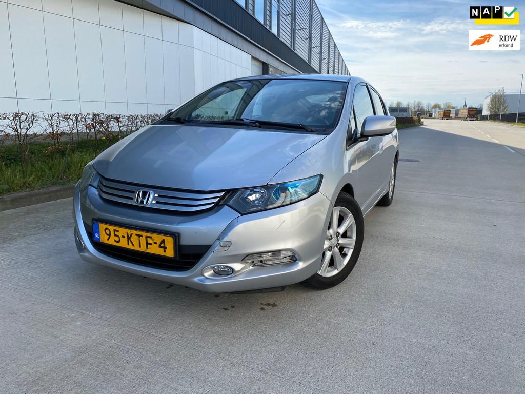 Honda Insight 1.3 Elegance AUT/NAP/CLIMA/AIRCO/PDC/APJ12-26, Euro 5, Stof, Gebruikt, Zwart