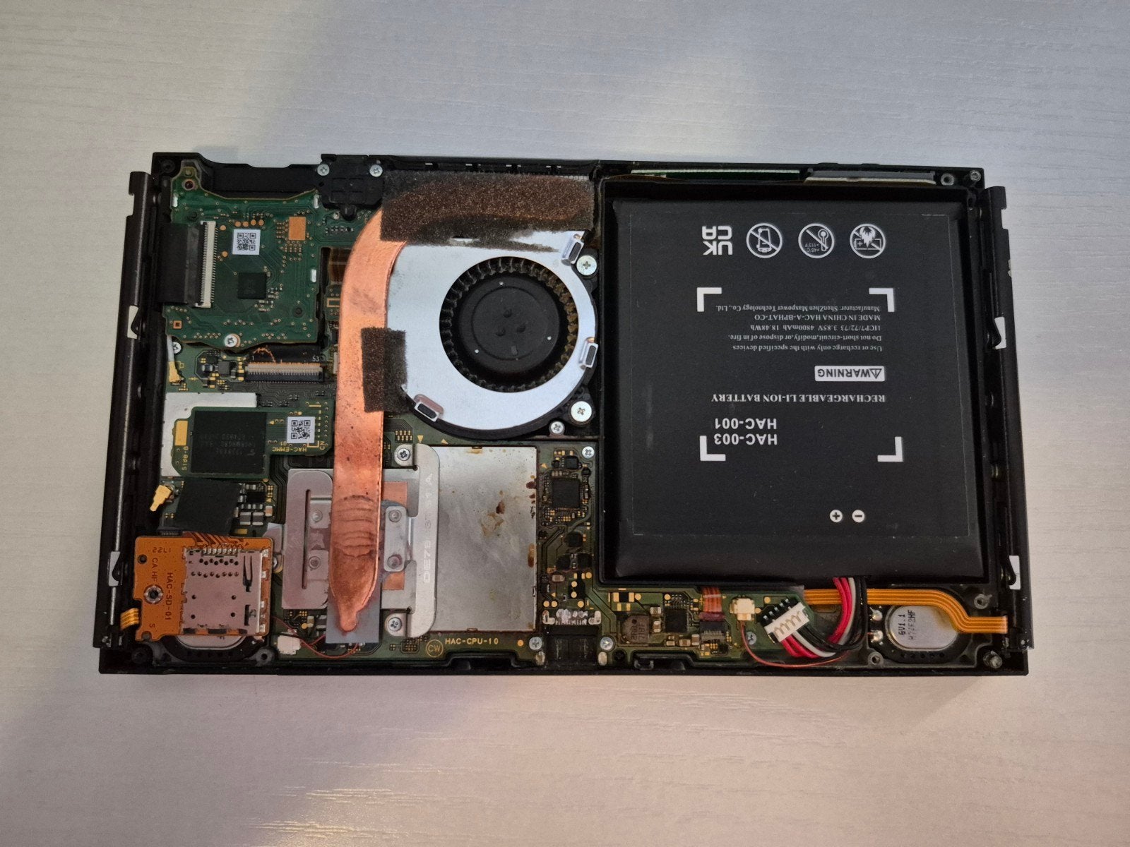 Nintendo Switch voor onderdelen of reparatie, Ophalen of Verzenden, Niet werkend, Zonder controller, Switch Original
