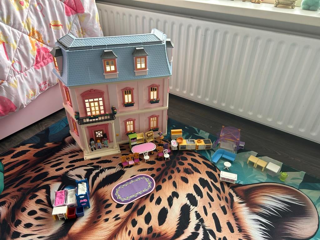 Playmobil herenhuis, dierenasiel en losse Lego, Ophalen, Zo goed als nieuw, Jongen of Meisje