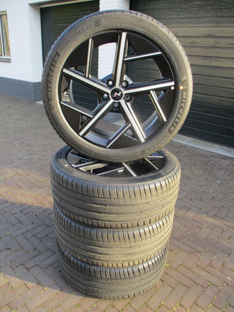 NIEUW Orig. Hyundai Ioniq 5 N 20 inch velgen tpms zomer, Ophalen, 255 mm, Banden en Velgen, Nieuw