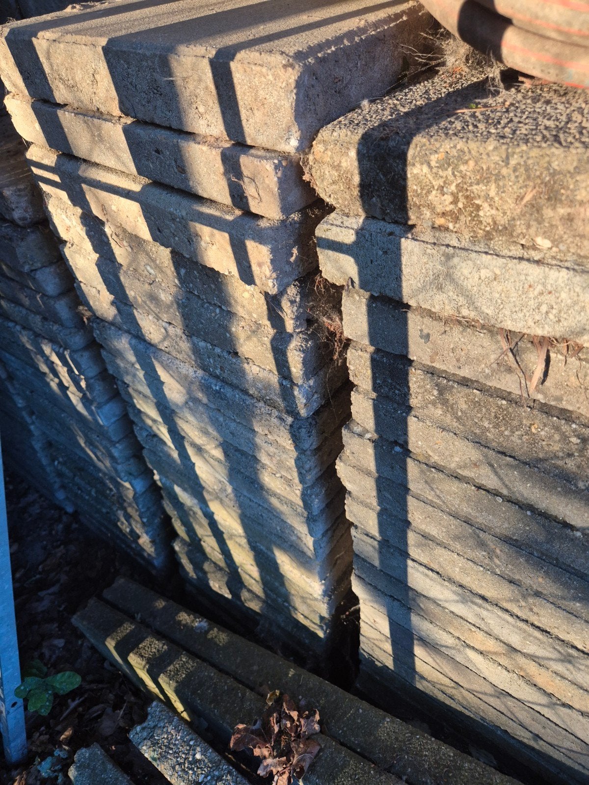 Stoep tegels 30x30, Tuin en Terras, Tegels en Klinkers, Ophalen, Gebruikt, Beton, Terrastegels