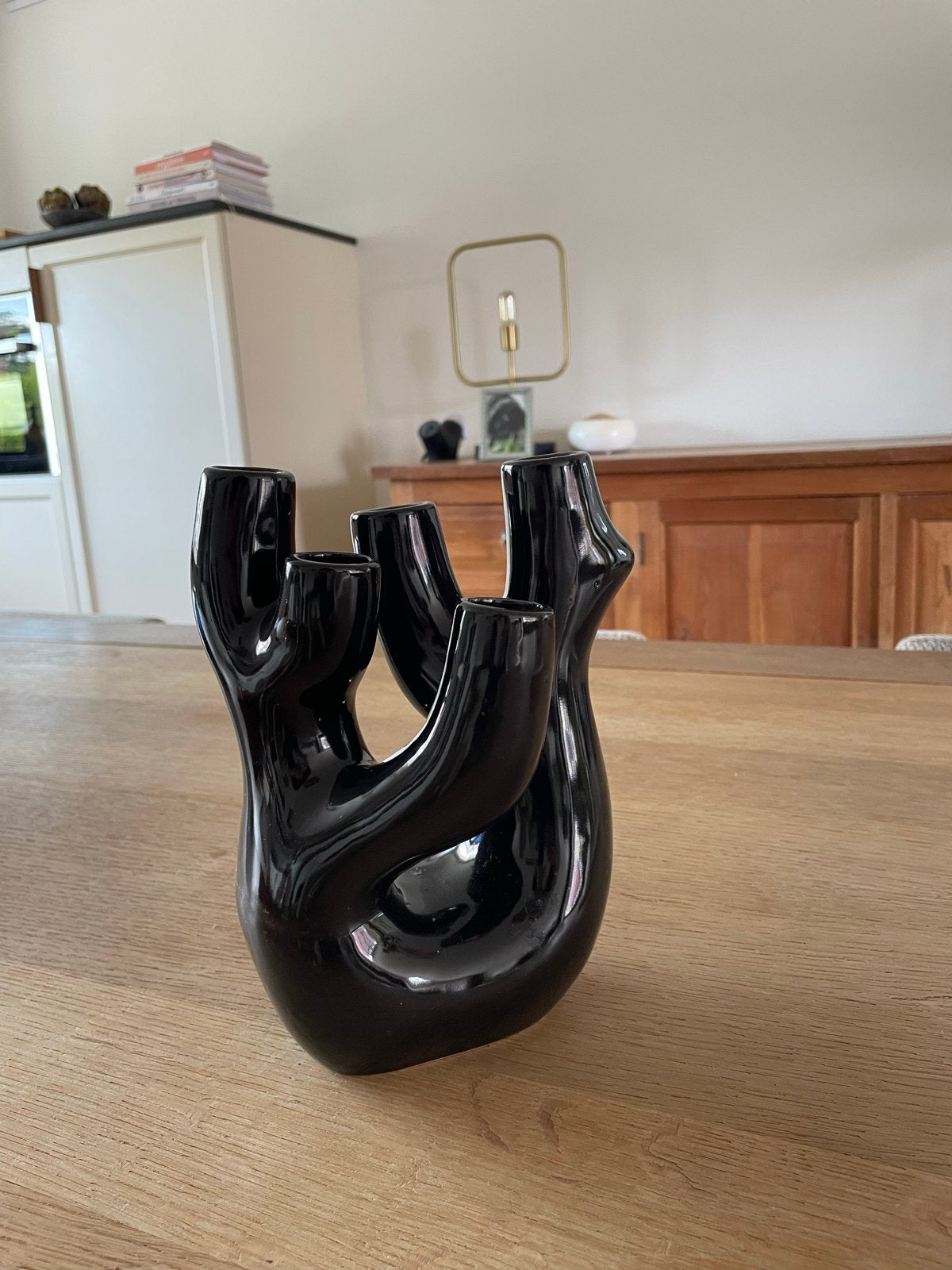 Riviera Maison Kandelaar Zwart, Ophalen, Zwart, Rivièra Maison, Zo goed als nieuw