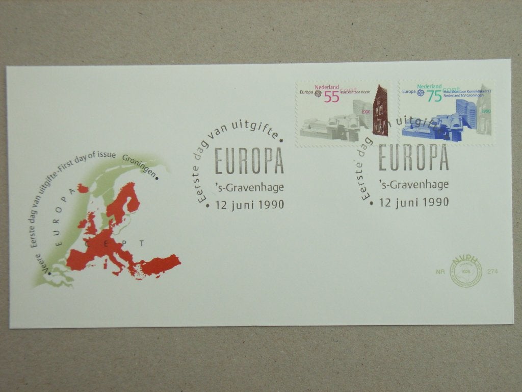 FDC   Nederland fdc e274, Ophalen of Verzenden, Onbeschreven, Nederland