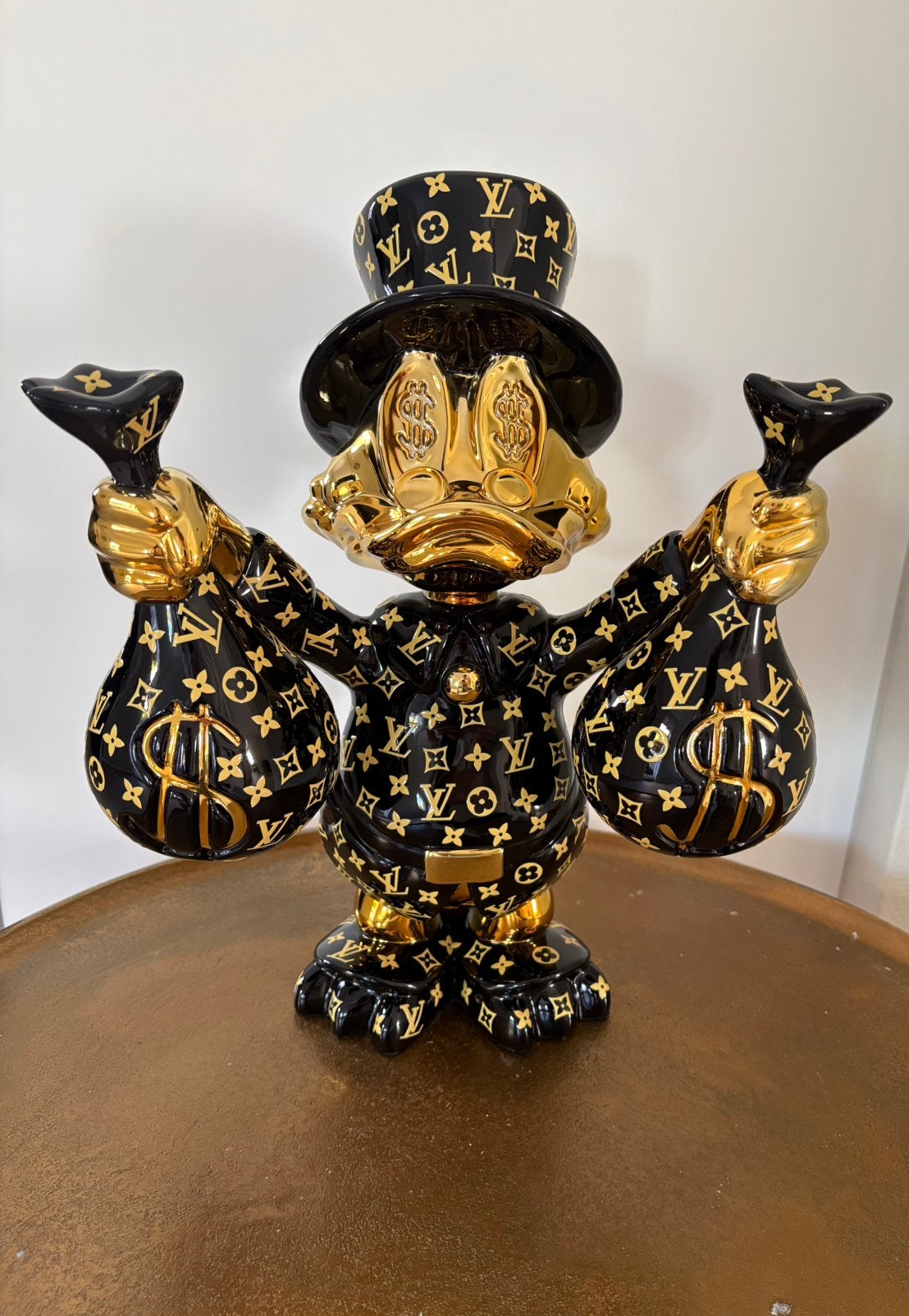Dagobert duck beeldje lv lior24, Ophalen of Verzenden
