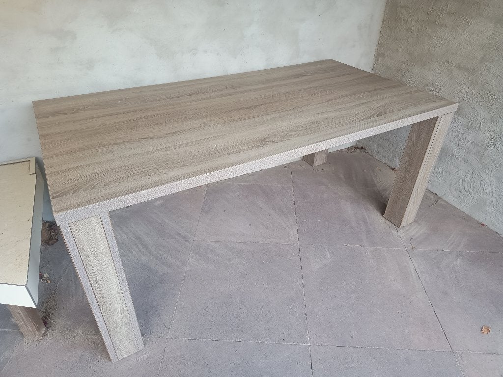 Houten ikea tafel, Huis en Inrichting, Tafels | Eettafels, Ophalen, Gebruikt, 50 tot 100 cm, Vijf personen of meer