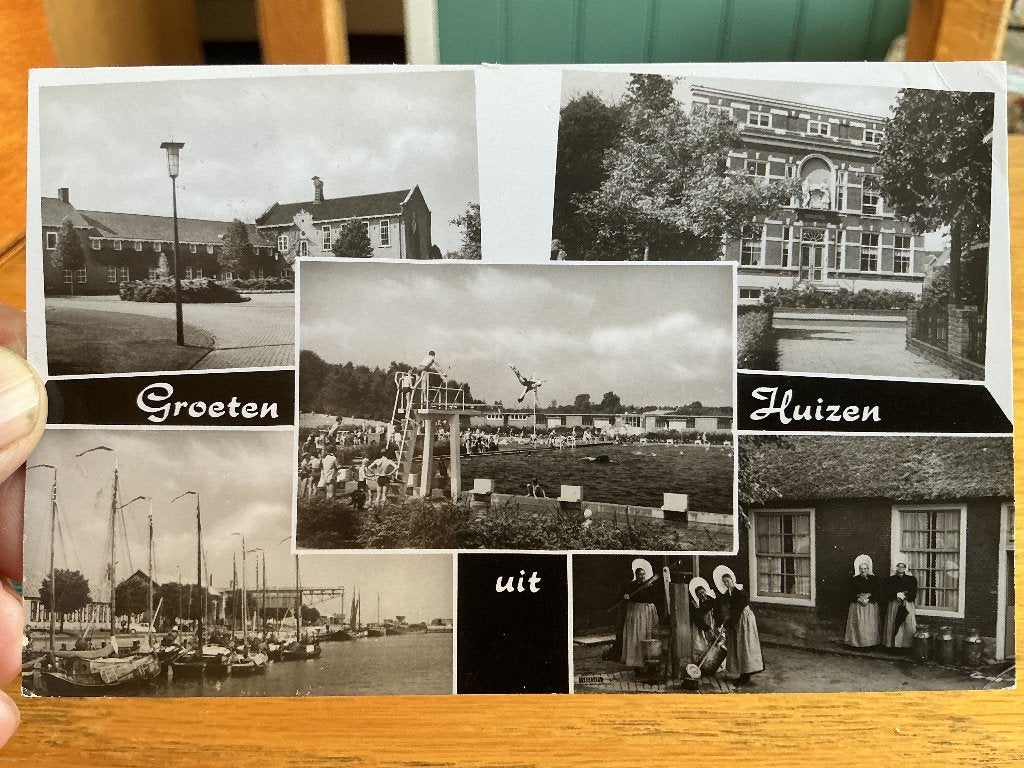 Huizen, Verzenden, 1940 tot 1960, Gelopen, Noord-Holland