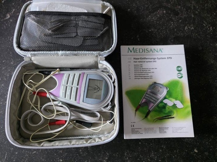 Medisana elektrolyse ontharings apparaat, Ophalen of Verzenden, Gehele gezicht