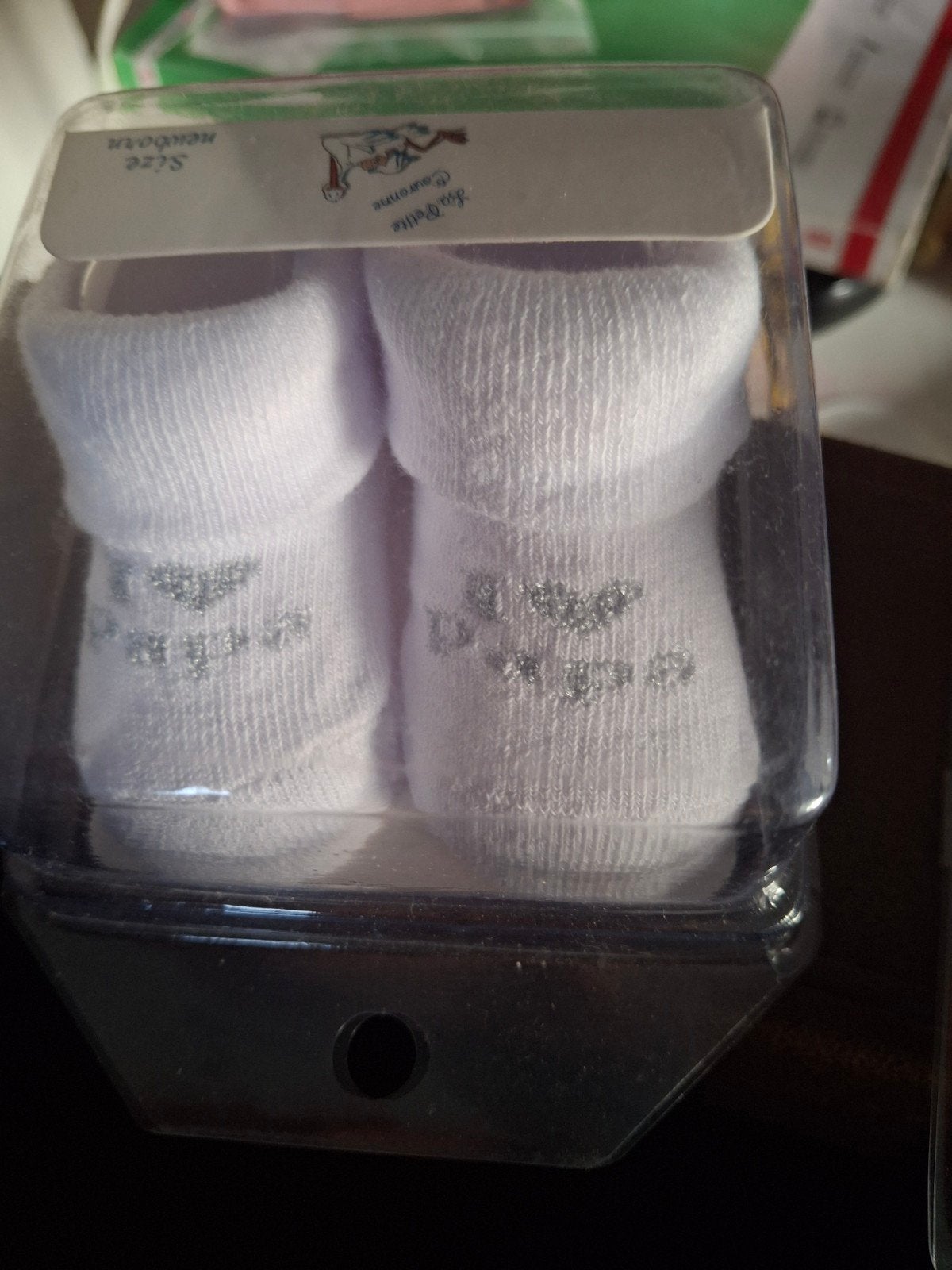 Sokjes newborn i love papa, Kinderen en Baby's, Babykleding | Schoentjes en Sokjes, Ophalen of Verzenden, Nieuw, Jongetje of Meisje