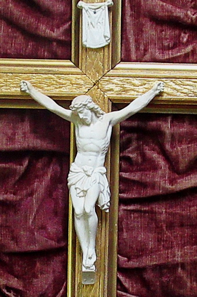 Religieuze voorstelling van Jezus, Frankrijk/België 20e eeuw, Antiek en Kunst, Ophalen of Verzenden