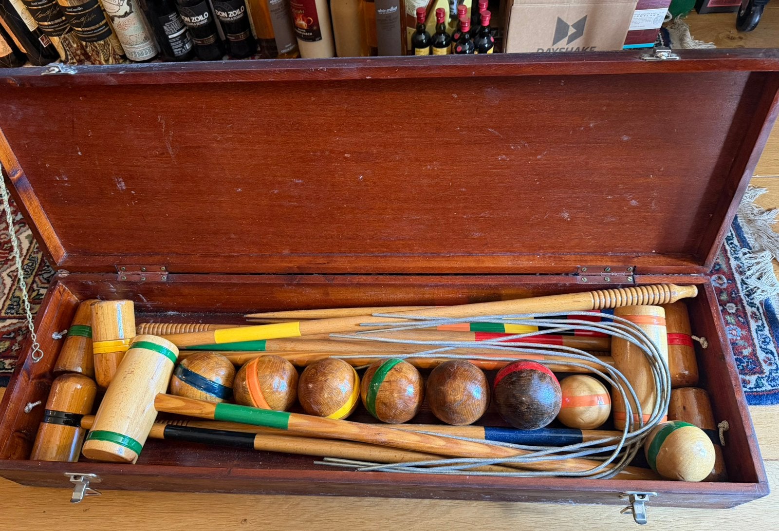 antieke cricket kist, Ophalen of Verzenden