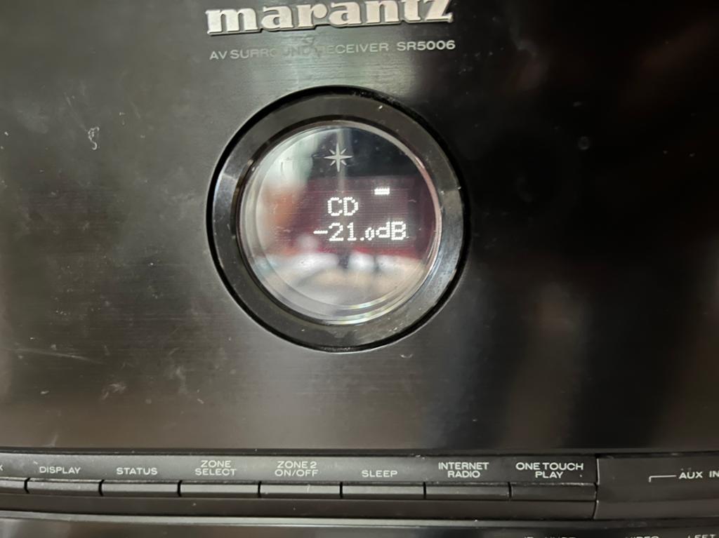 Marantz sr5006 incl monitor audio rx1, Gebruikt, Losse componenten, Tuner of Radio, Ophalen