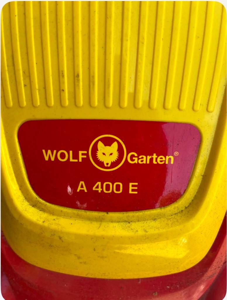 Wolf Garten A 400 E Elektrische Grasmaaier, Ophalen, Cirkelmaaier, Gebruikt, Elektrische grasmaaier