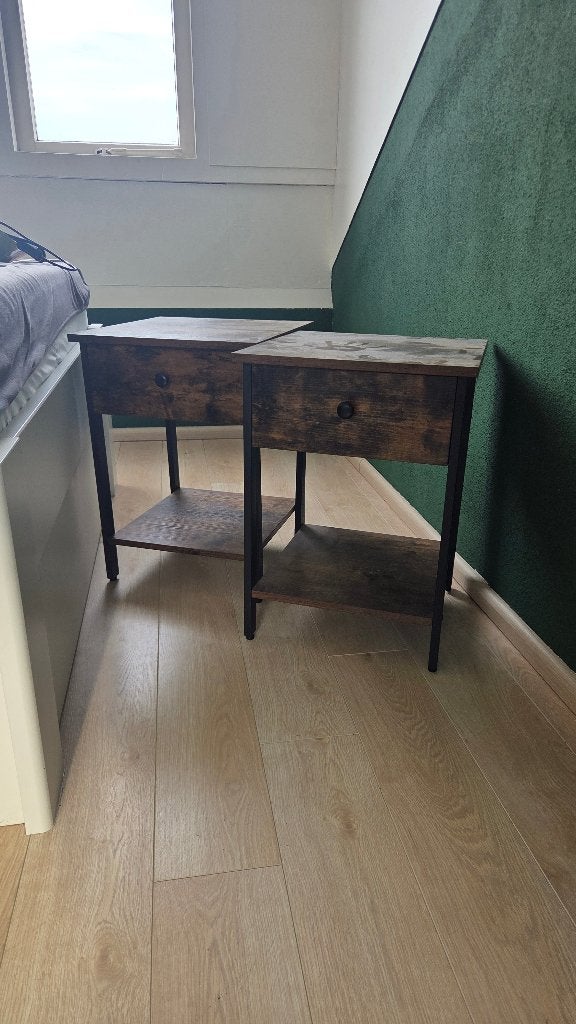 Nachtkastjes, Huis en Inrichting, Slaapkamer | Nachtkastjes, Ophalen, Minder dan 45 cm, 55 tot 70 cm, Zo goed als nieuw