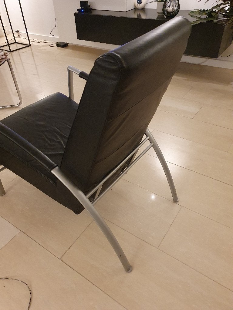 HARVINK FAUTEUIL, Ophalen, 75 tot 100 cm, Zo goed als nieuw, Leer