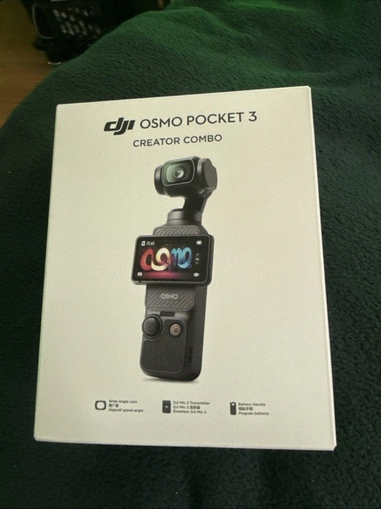 DJI Osmo Pocket 3-4K Gimbal Compacte, gestabiliseerde camera, Audio, Tv en Foto, Videocamera's Digitaal, Overige merken, Externe microfoon