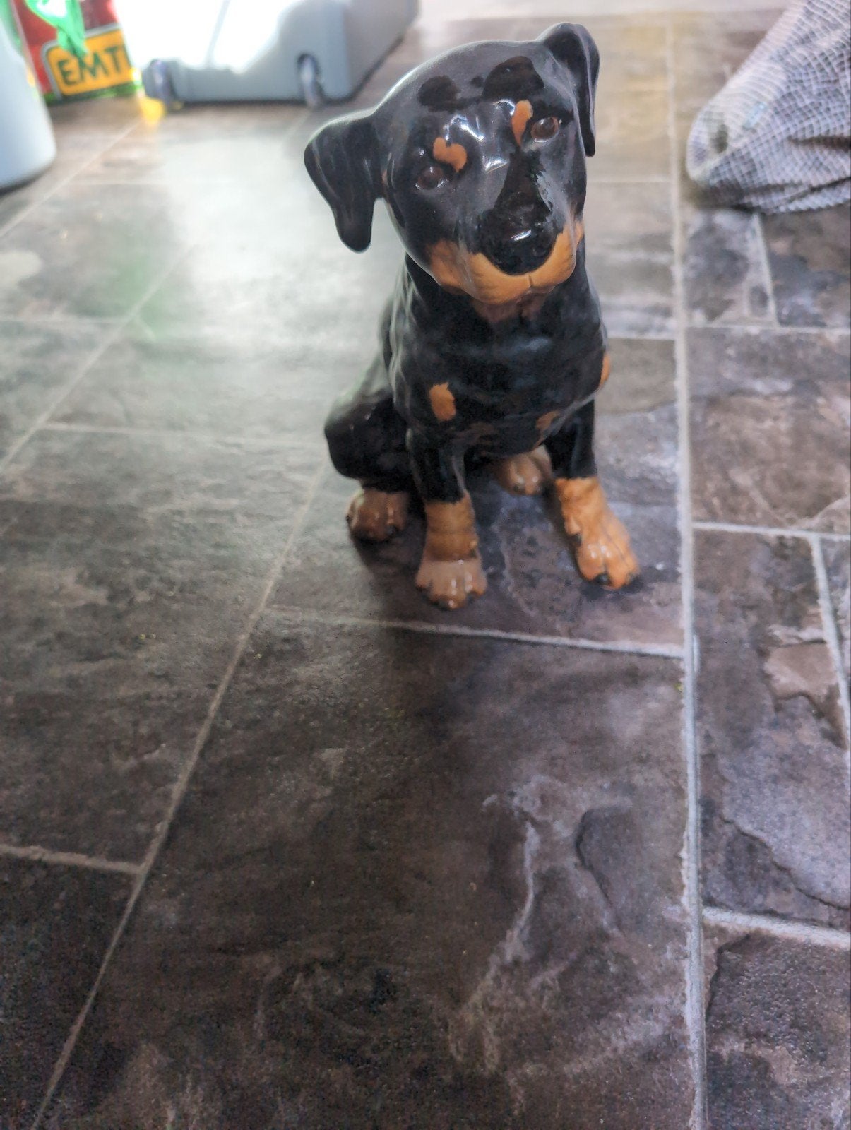 Vintage Goebel Rottweiler beeldje W.Germany, Verzamelen, Ophalen of Verzenden, Zo goed als nieuw, Hond of Kat, Beeldje of Figuurtje
