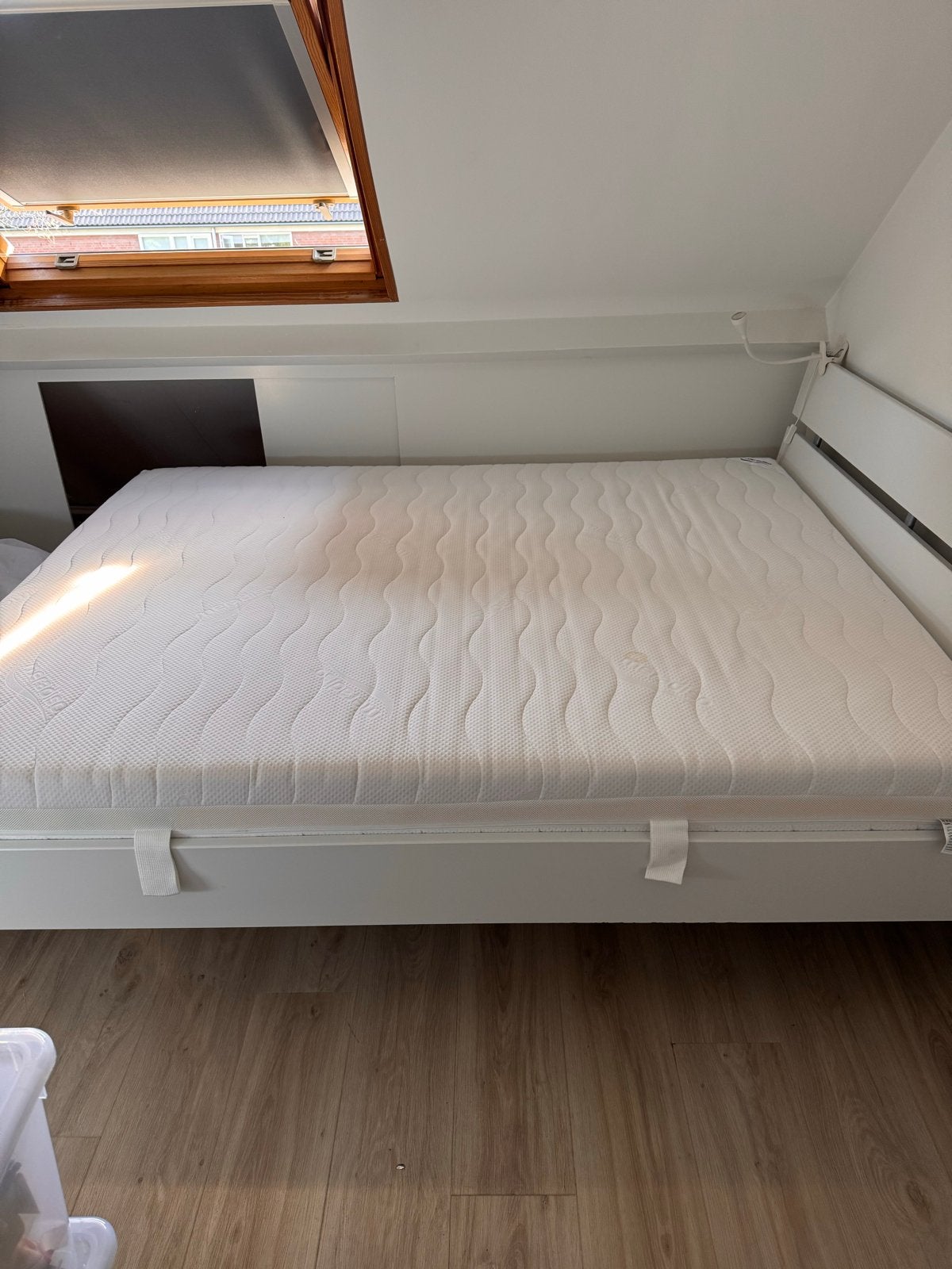 1 x MERADISO 7-zones koudschuim matras 160 x 200 cm (H2), Ophalen, Gebruikt, Tweepersoons, Matras