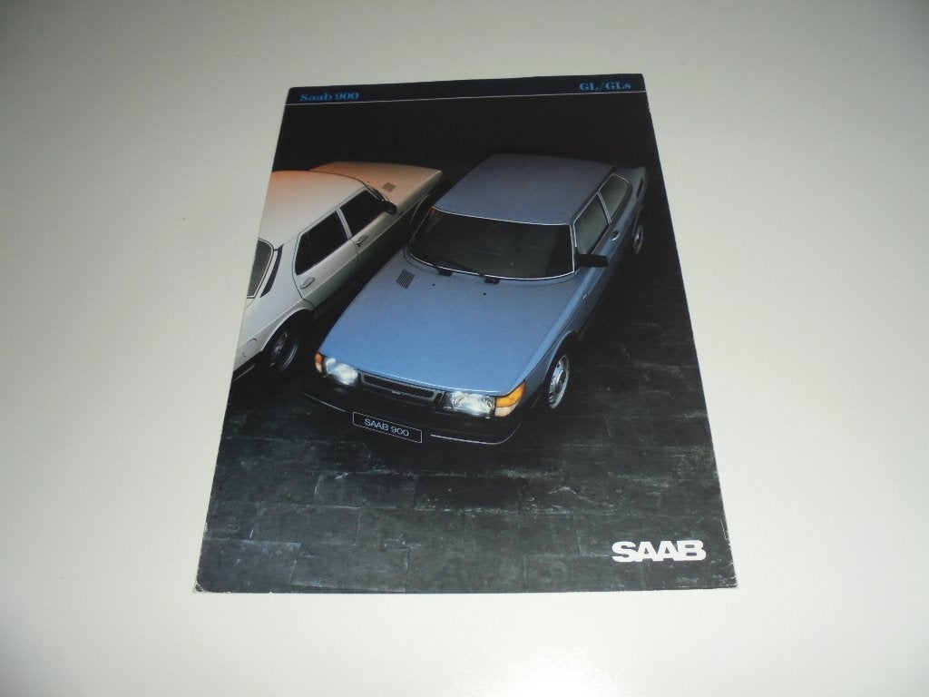 brochure Saab 900 GL/GLs  1984, Boeken, Ophalen of Verzenden, Zo goed als nieuw, Overige merken