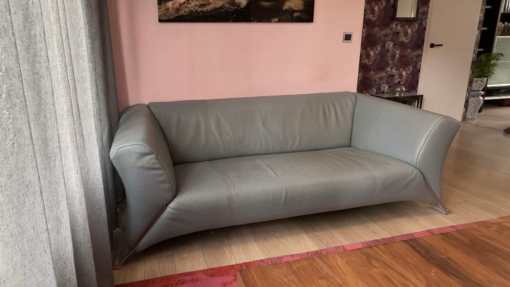 Rolf Benz 322 bank, Huis en Inrichting, Banken | Bankstellen, Ophalen, Driepersoons, 75 tot 100 cm, Zo goed als nieuw