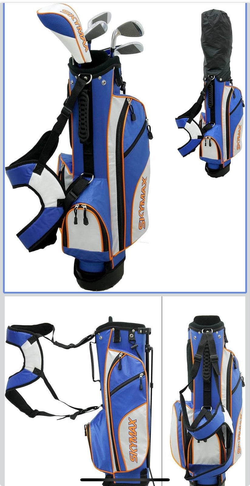 Skymax Golfset met Tas,  6-9 jaar rechtshandig, Ophalen, Nieuw, Set, Overige merken