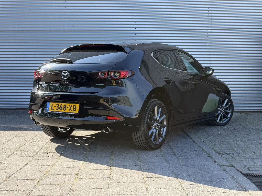 Mazda 3 2.0 e-SkyActiv-G M Hybrid 150 Sportive | Stoel&Stuur, Auto's, 1998 cc, Stof, Gebruikt, 4 cilinders