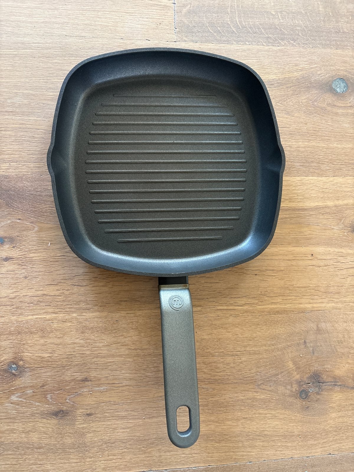 Grillpan Masterchef - Geschikt voor gas, Ophalen of Verzenden, Zwart, Metaal, Overige merken