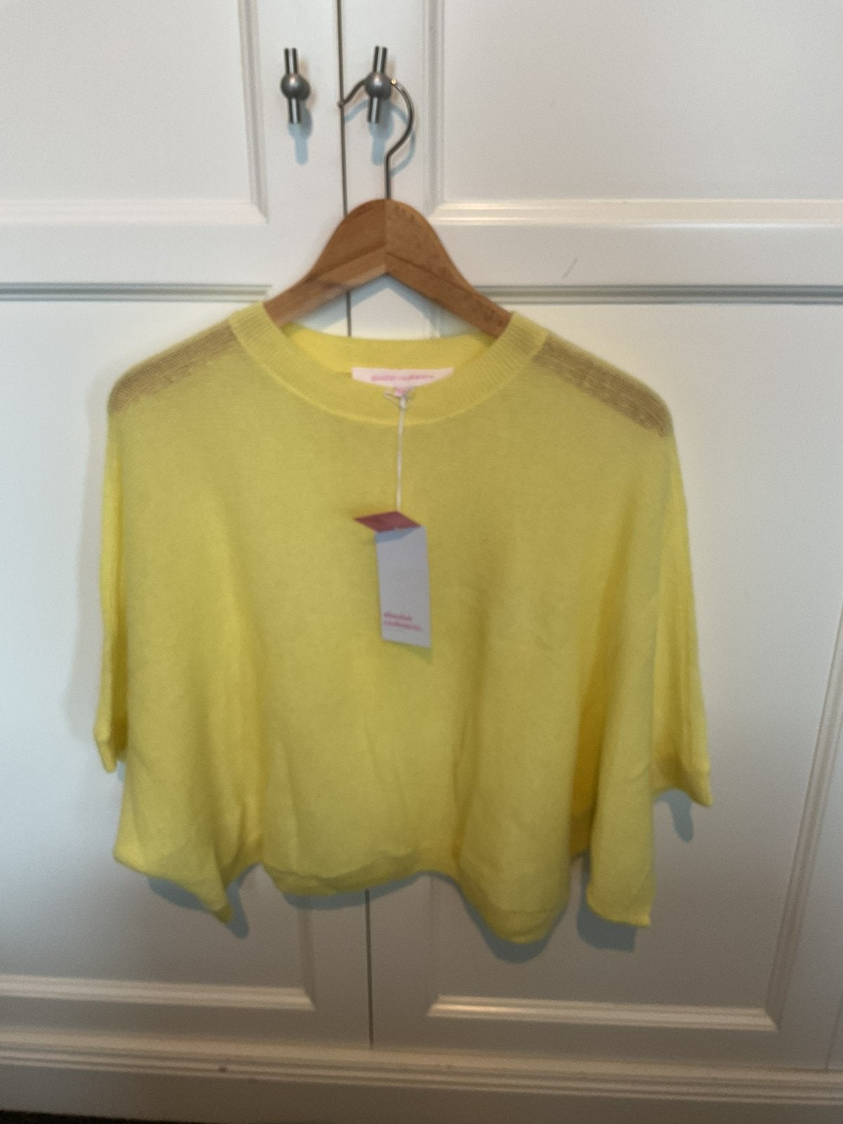 Absolut Cashmere trui lichtgeel xs/s nieuw, Kleding | Dames, Geel, Nieuw, Ophalen of Verzenden, Korte mouw