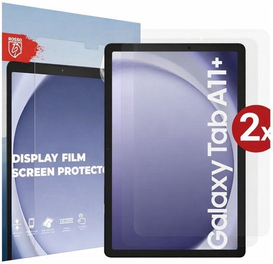 Rosso Tab A11/A9 Ultra Clear Folie Duo Pack, Rosso, Nieuw, Ophalen of Verzenden, Info@rosso.nl