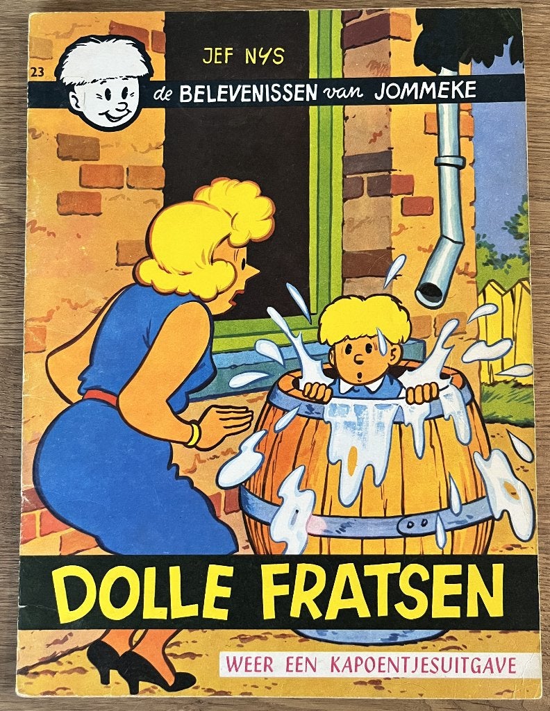 Jommeke - Dolle fratsen - 23 (1966) - Strip, Eén stripboek, Ophalen of Verzenden, Zo goed als nieuw