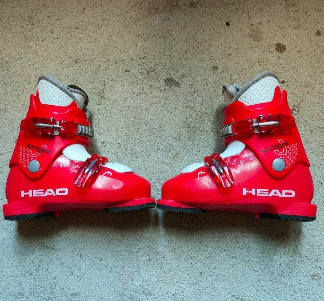 Head Edge Junior kinderskischoenen 21.5 zgan, Ophalen of Verzenden, Zo goed als nieuw, Schoenen, Head