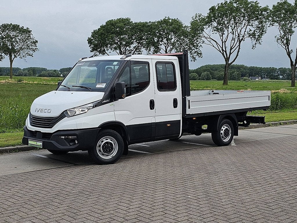 IVECO DAILY 35S16 dub cab open laadbak, Automaat, Gebruikt, Euro 6, 156 pk