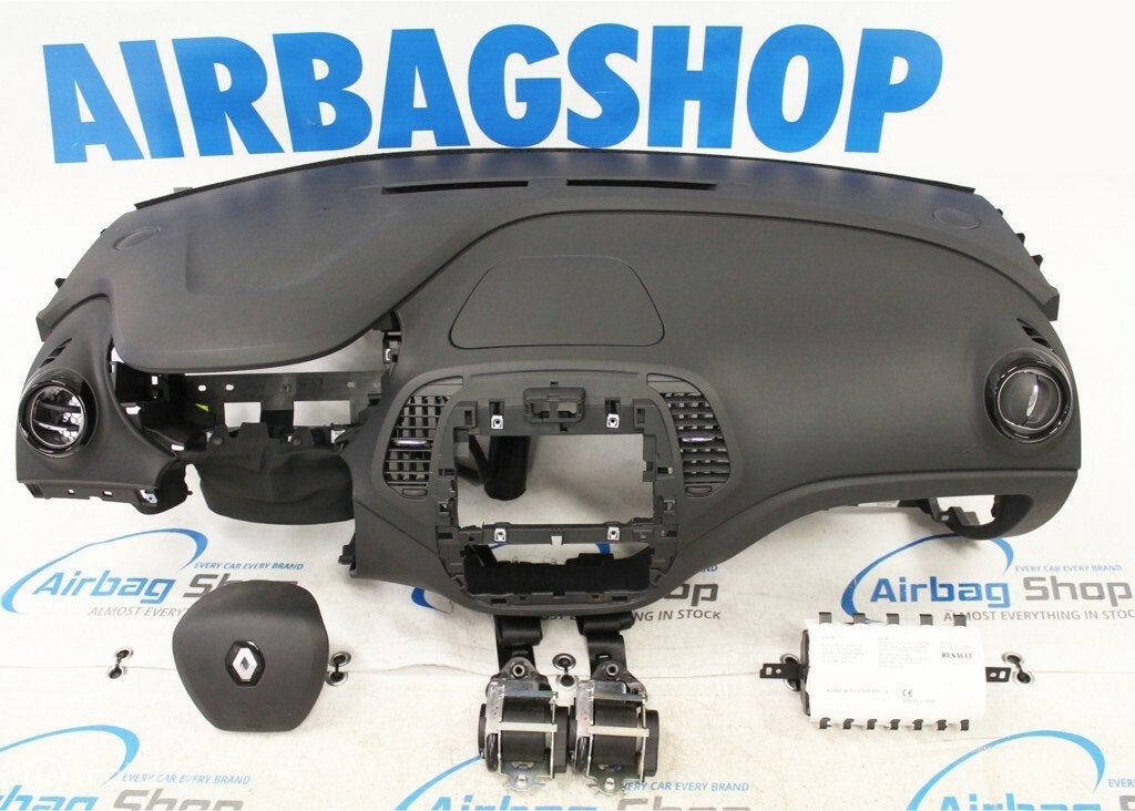 Airbag set - Dashboard zwart Renault Captur (2013-2019)