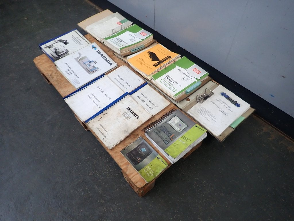 Heidenhain , Traub , Ibarmia , Bemato CNC machineboeken, Niet ingevuld, Gebruikt, Niet ingevuld, Ophalen of Verzenden