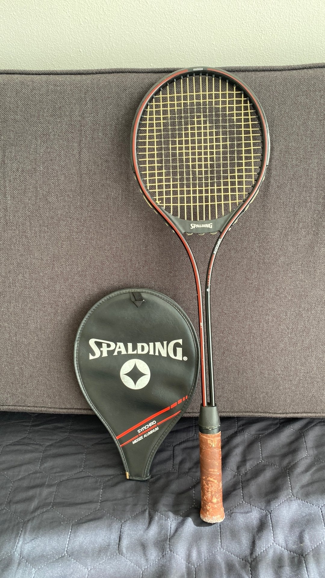 Spalding racket, Sport en Fitness, Tennis, Zo goed als nieuw, Racket, L3, Ophalen