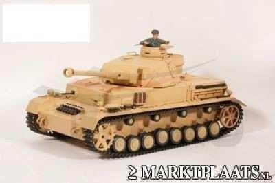 PANZER IV RC tank Ausf. F2 1/16 F-2 rook en geluid IR nieuw!, Ophalen of Verzenden, Nieuw