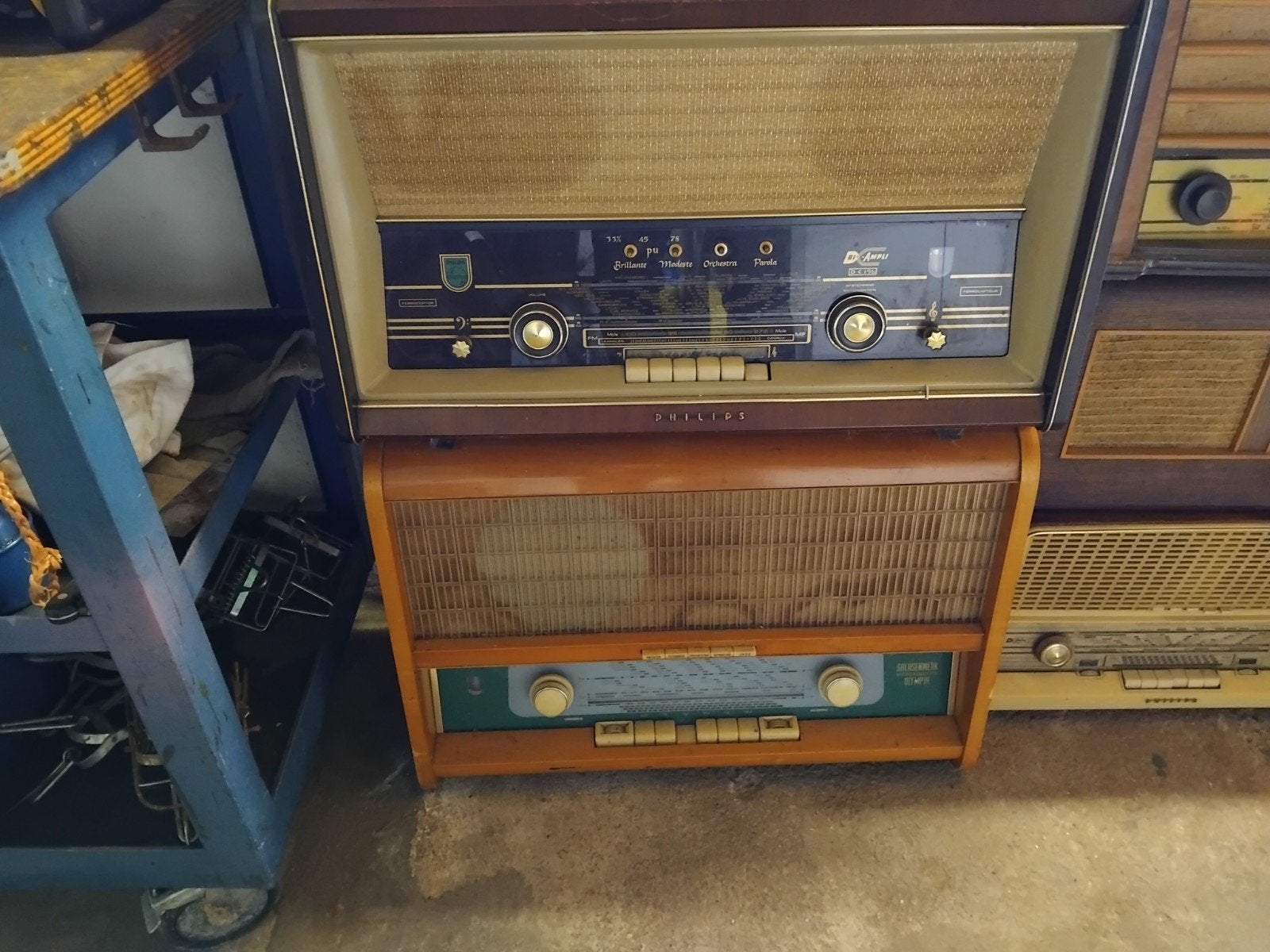 te koop oude radio's, Antiek en Kunst, Ophalen of Verzenden