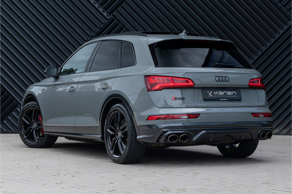 Audi SQ5 3.0 TFSI Quattro ACC Pano Luchtv. B&O HUD Memory Ca, Auto's, Audi, Automaat, 12 maanden, Gebruikt, Zwart
