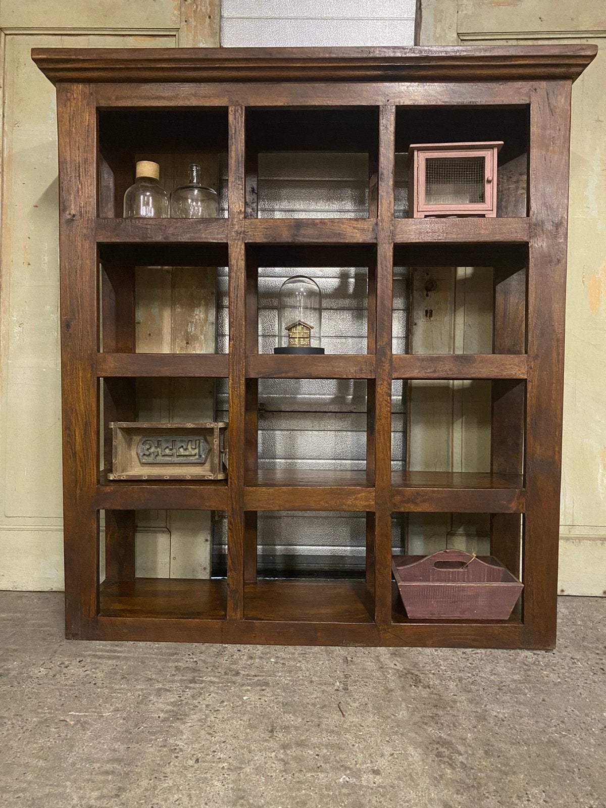 Oude winkelkast, vakkenkast, boekenkast, rariteiten-kast., Ophalen