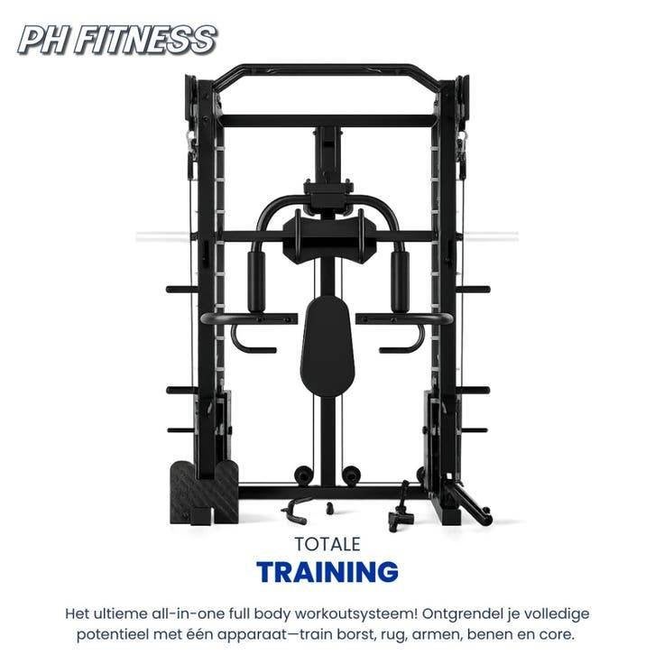 PH Fitness All-in-One Power Rack - Home Gym 160KG, Ophalen, Zurichstraat 20, 6135LP SITTARD, Support@phfitness.nl, Overige typen