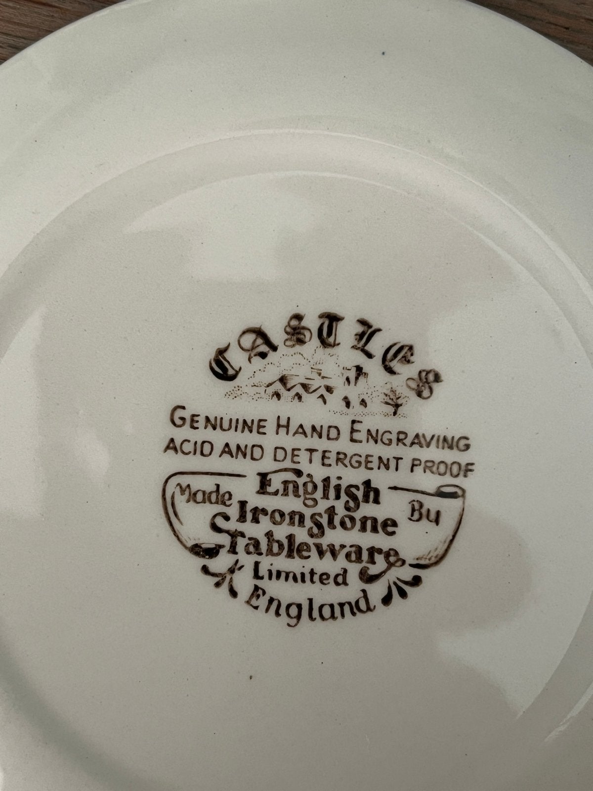 Set van 6 vintage onderzetters - Ironstone Tableware, Antiek en Kunst, Ophalen of Verzenden