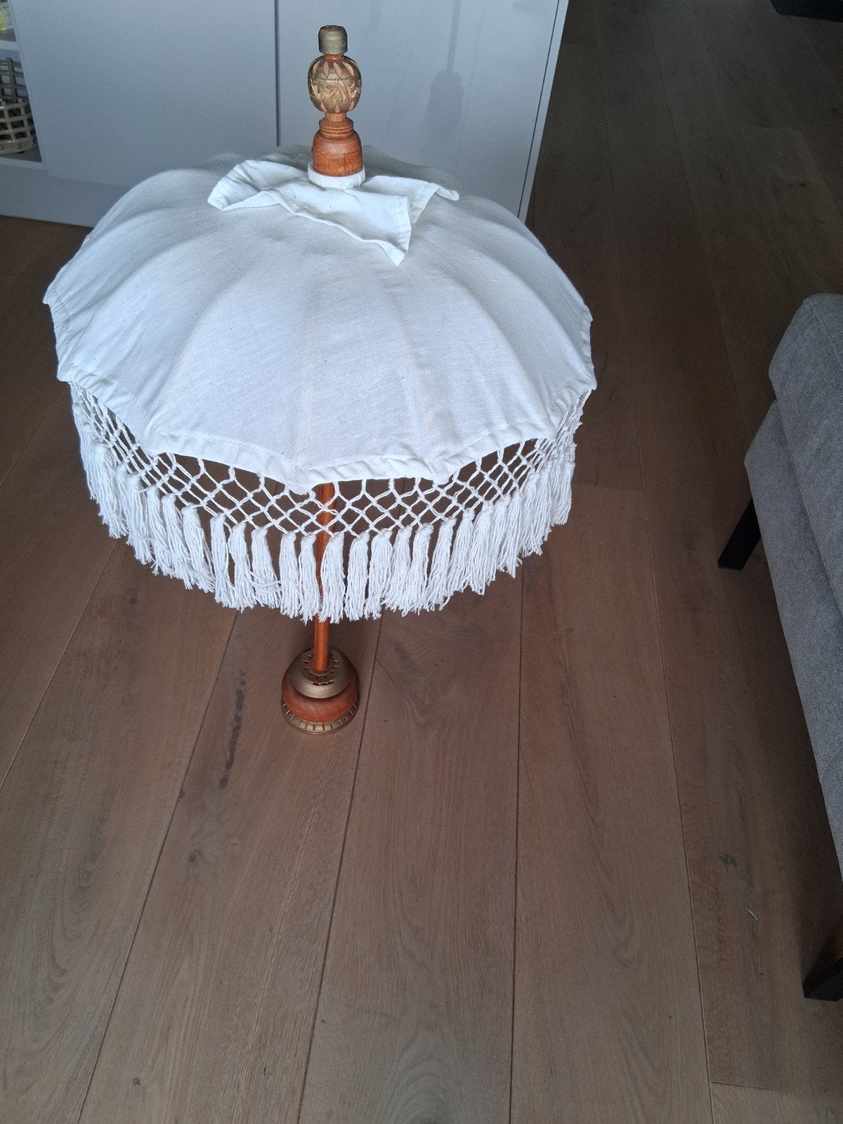 tafel parasol, Ophalen of Verzenden, Zo goed als nieuw